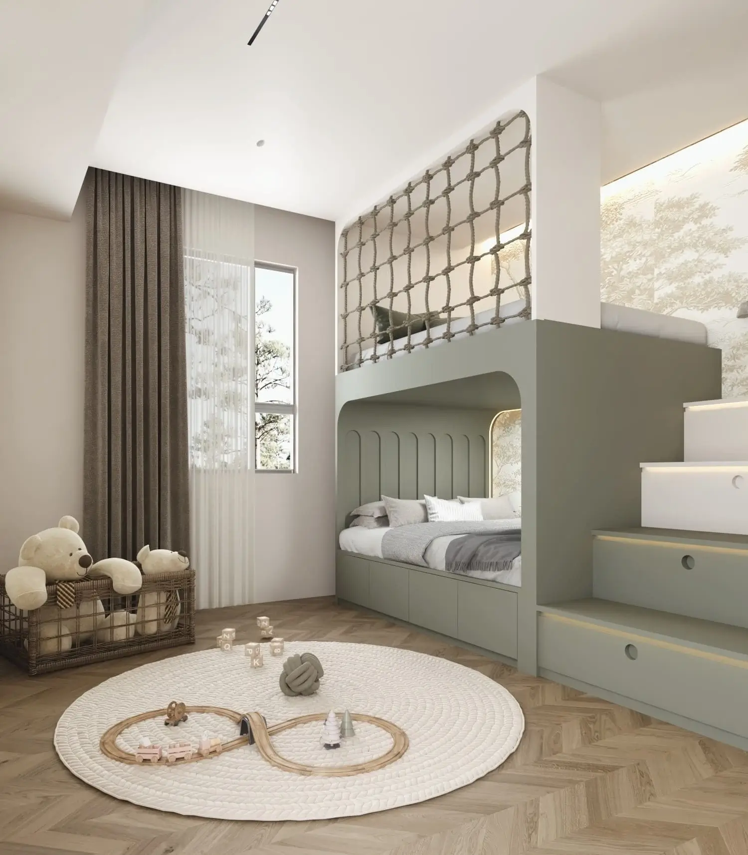Aménagement chambre enfant 3D